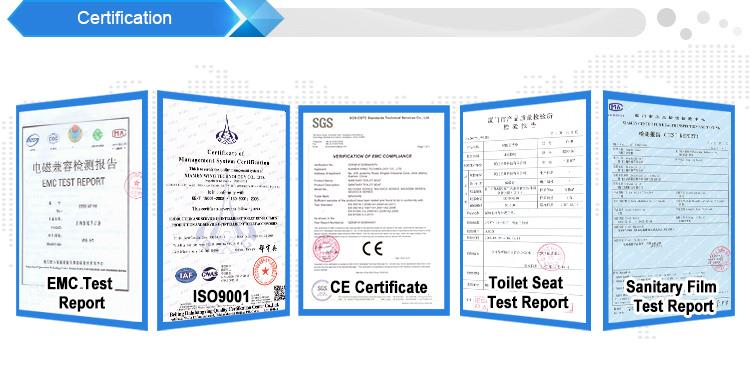auto toilet seat cover certificates auto toilet seat cover certificates